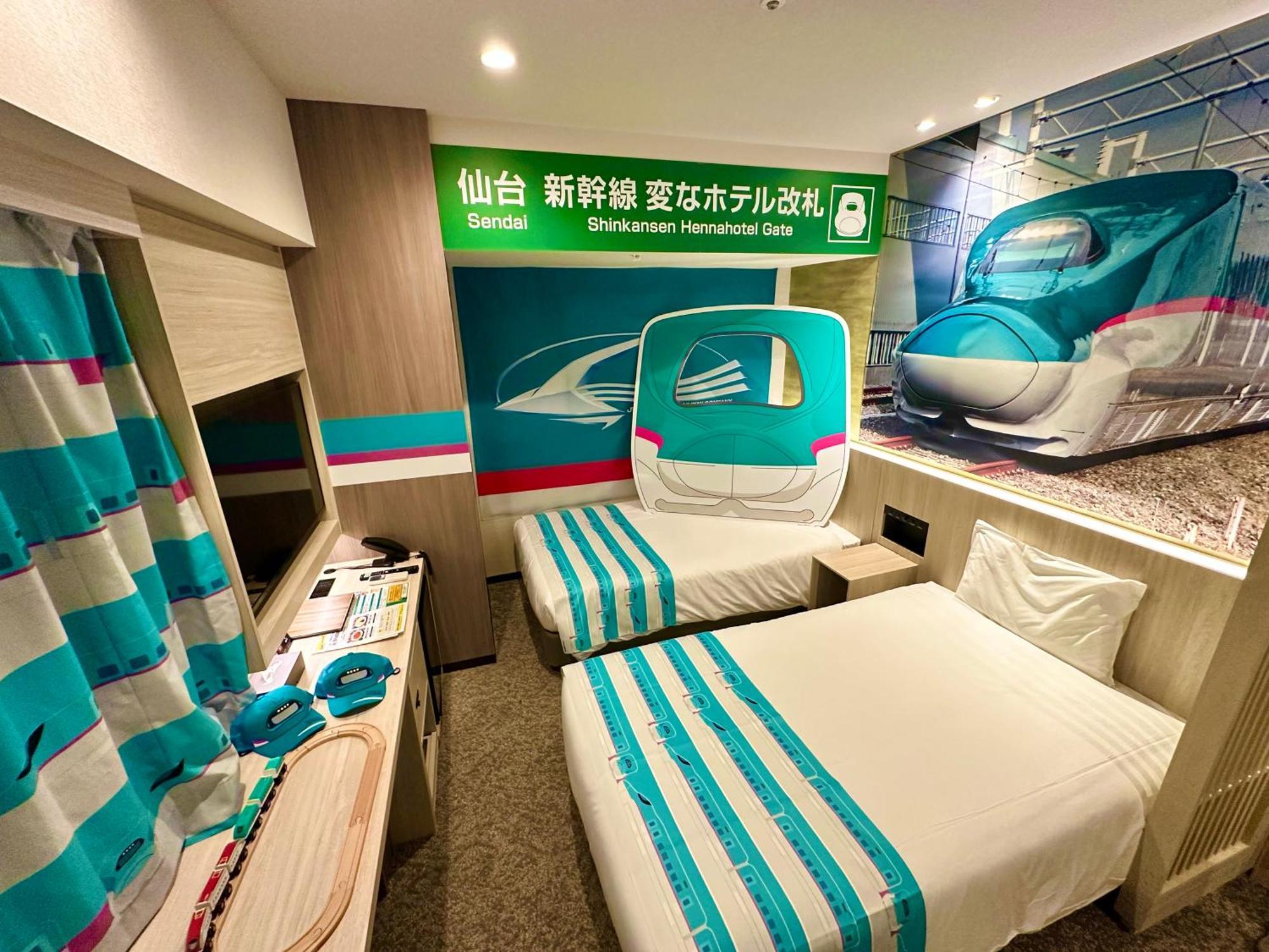 Henn Na Hotel Sendai Kokubuncho Ngoại thất bức ảnh